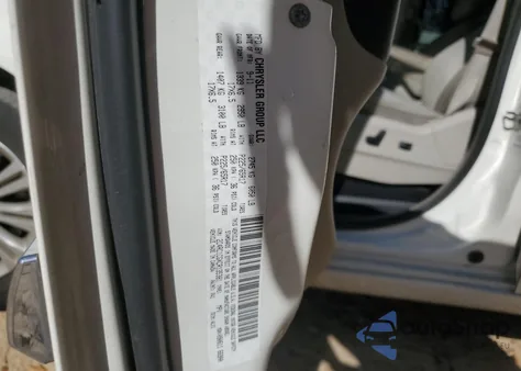 2012 Chrysler Town & Country Touring L z USA, uszkodzony, nr VIN 2C4RC1CGXCR135381